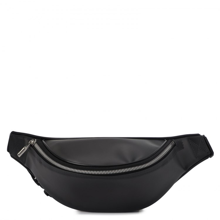 Поясная сумка женская Calzetti TRANSPARENT BELT BAG NEW, матовый черный