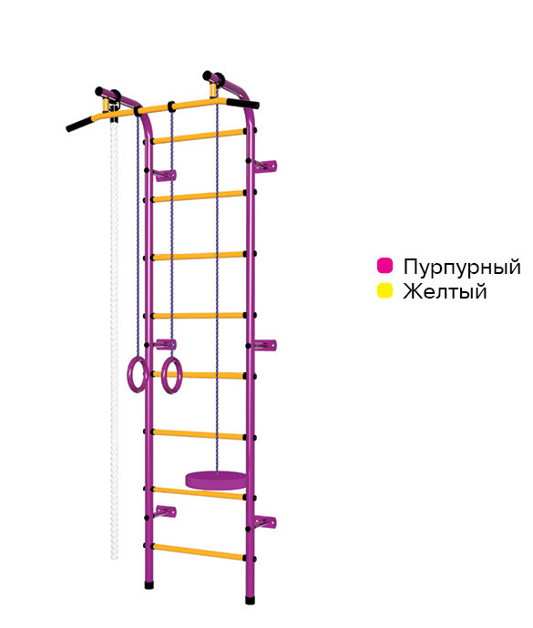 фото Спортивный комплекс пионер с1рм пурпурно/жёлтый pioneer