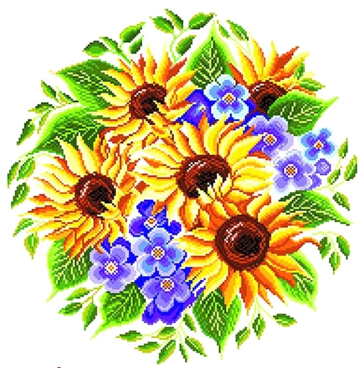 

Рисунок на ткани Солнечный подарок