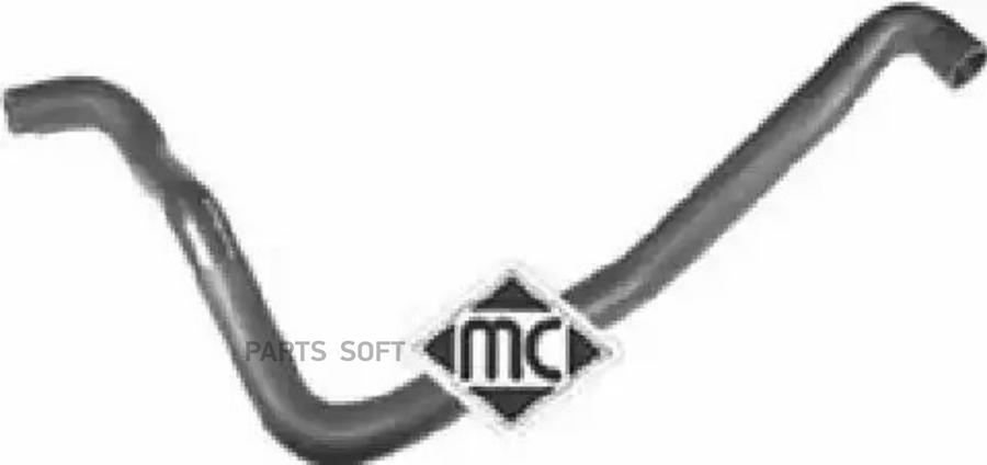 

Патрубк Радиатора METALCAUCHO 08922
