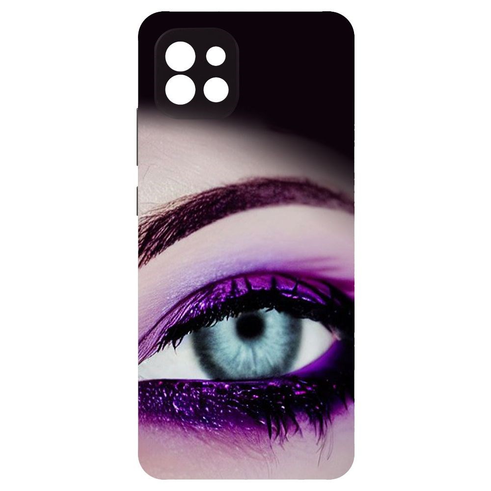 

Чехол-накладка Софт Взгляд для Samsung Galaxy A03 (A035), Черный