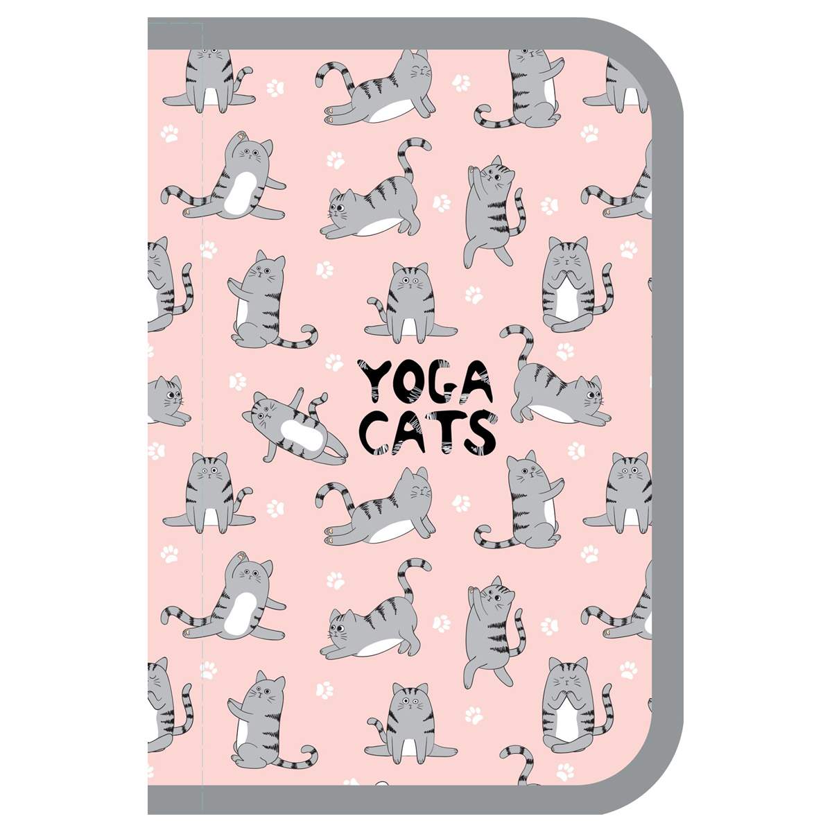 

Пенал Artspace "Yoga Cats" 349472, лам. картон, софт-тач, 2 шт., 349472