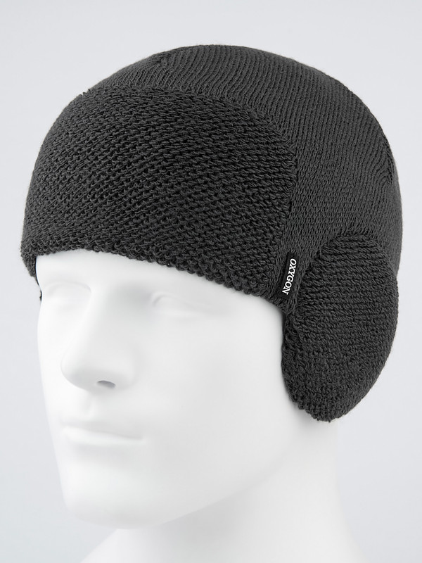 

Шапка ушанка мужская OXYGON Helm серая, р.54-59, Helm