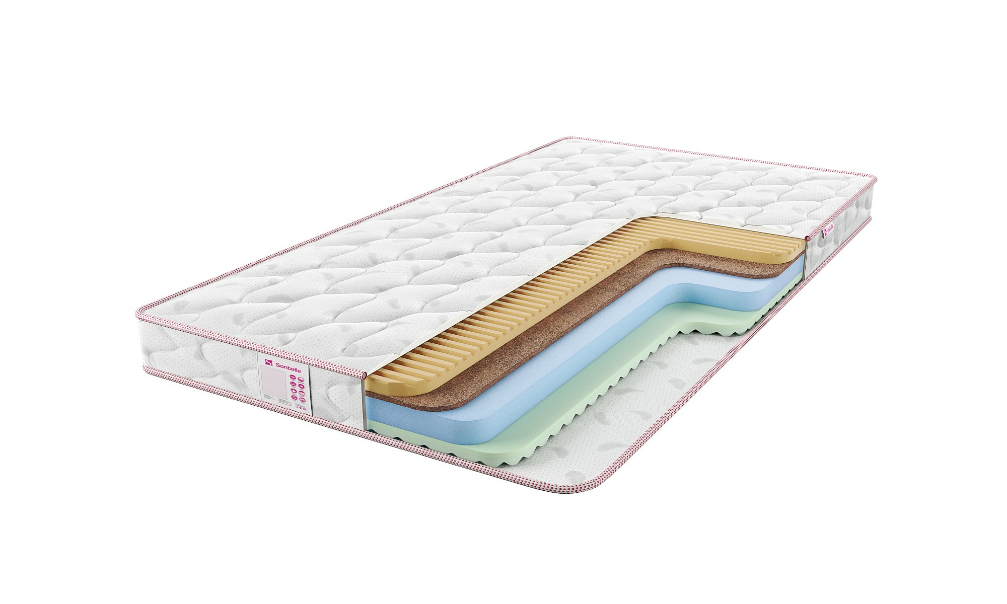 

Матрас Sontelle Libre Roll 12 Shape 105х190, Libre Roll 12 Shape