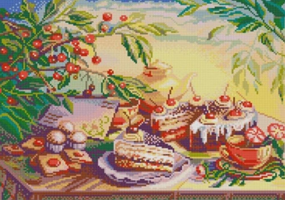 

Рисунок на ткани Сладкий июнь