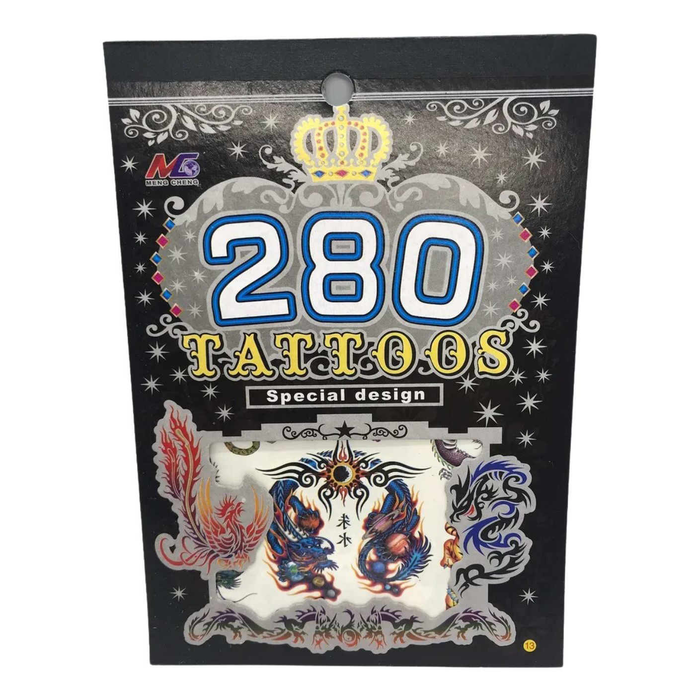 Купить Блокнот переводных татуировок, 280 тату, в ассортименте, NoBrand