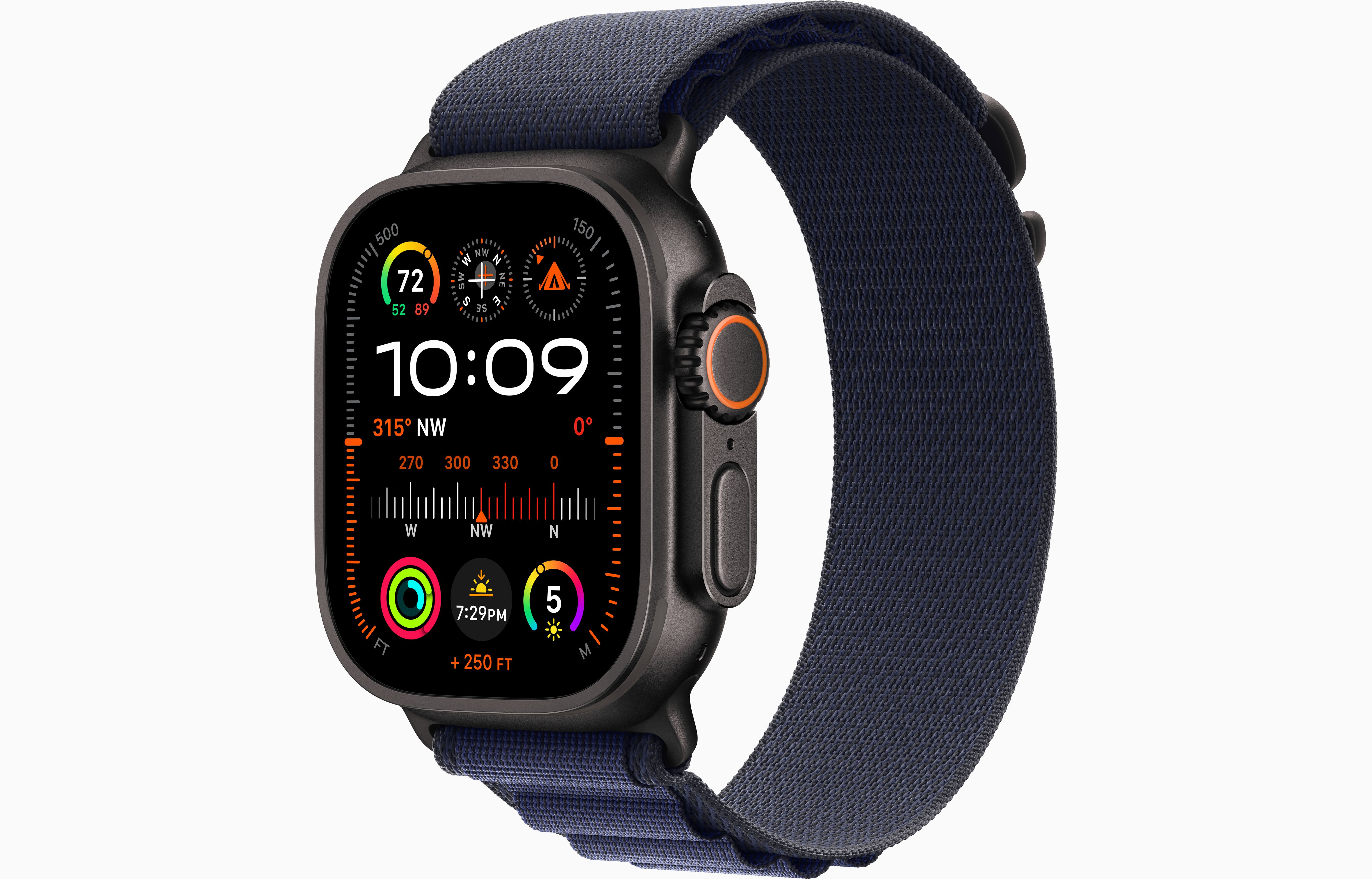 

Смарт-часы Apple Watch Ultra 2 Black with Alpine Loop Navy (M), Watch Ultra 2