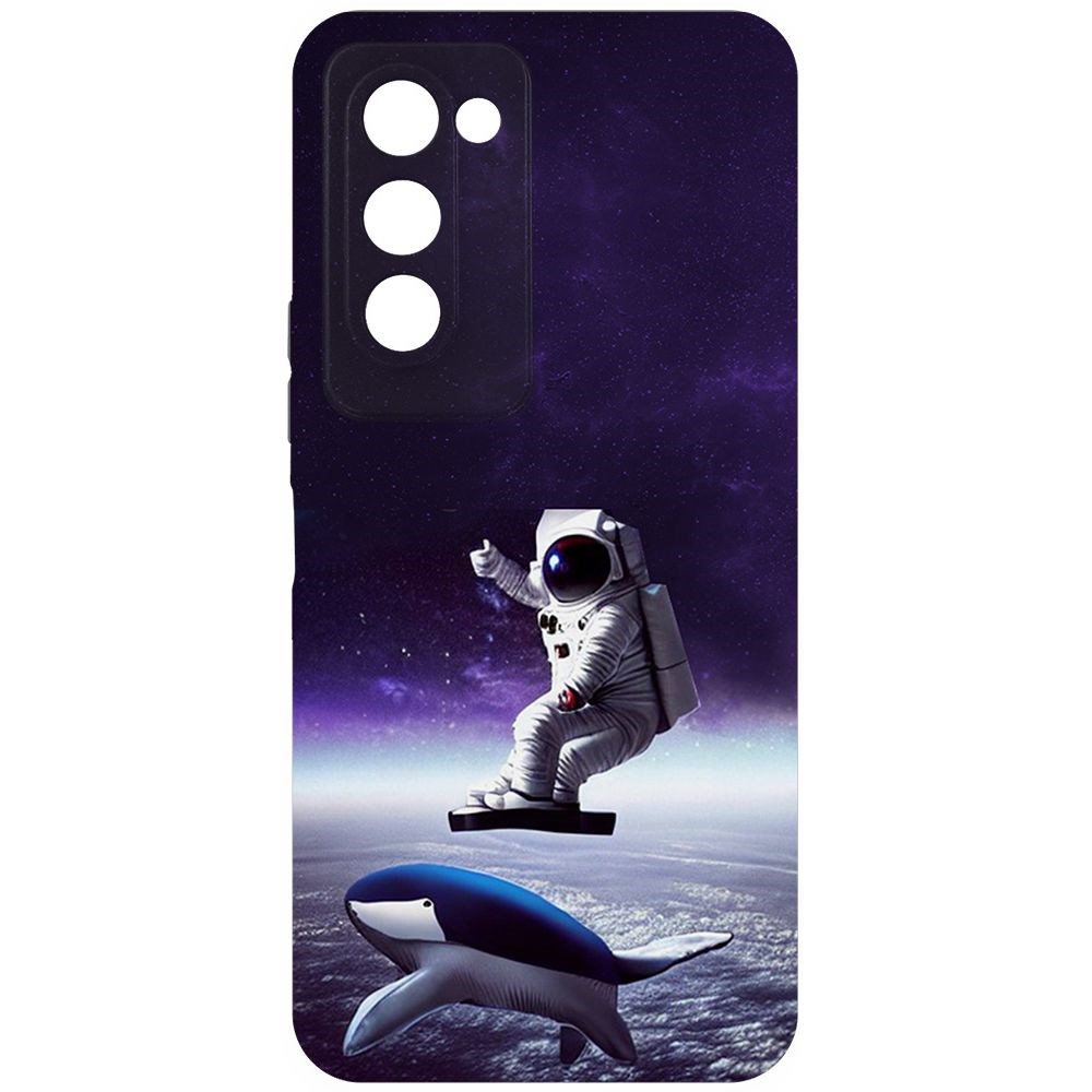 

Чехол-накладка Софт Спейсбордер для Tecno Camon 18 Premier, Черный
