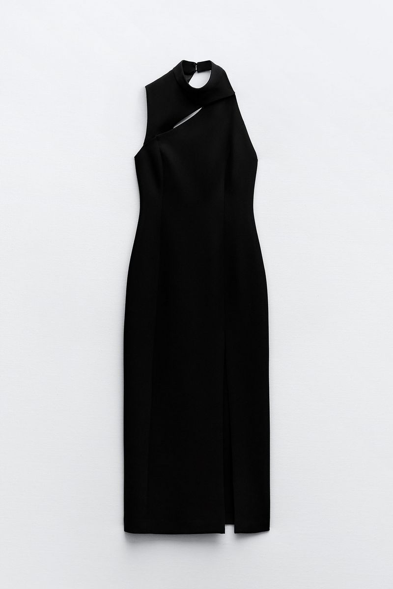 

Платье женское ZARA 02452536 черное M, Черный, 02452536
