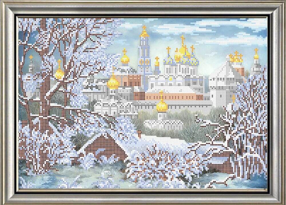 

Рисунок на ткани Свято-Троицкая Сергиева Лавра
