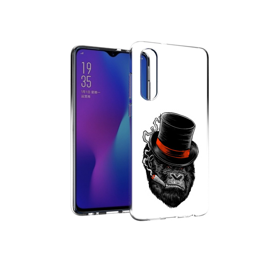 

Чехол MyPads Tocco для Huawei P30 дизайнерская горилла, Прозрачный, Tocco