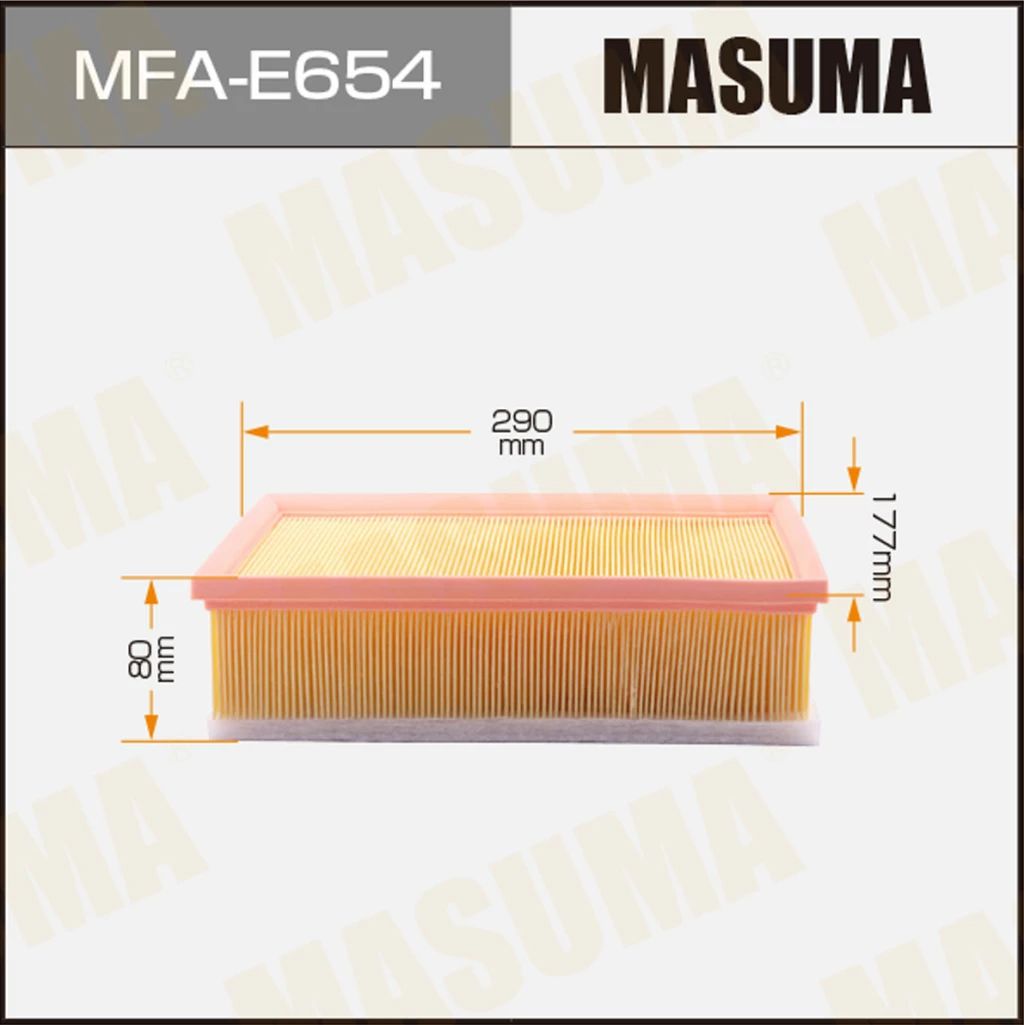 

Фильтр воздушный Masuma MFA-E654