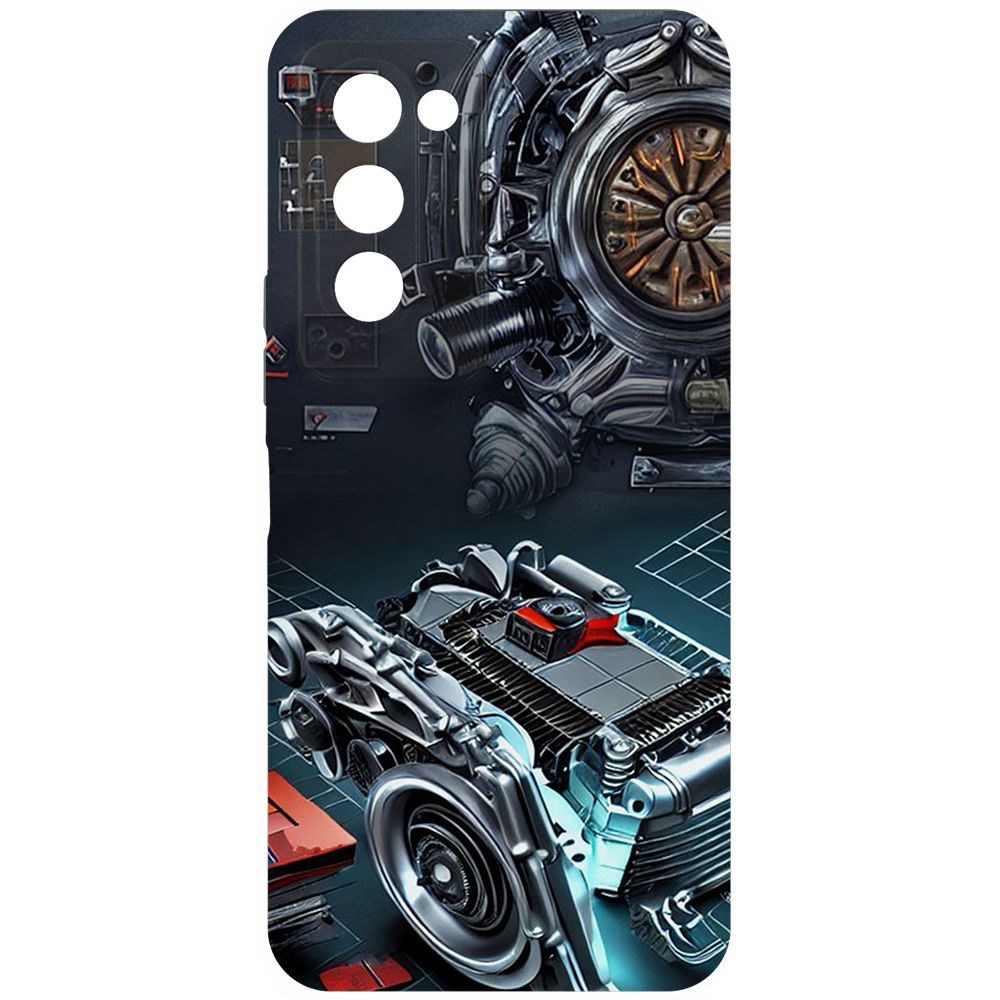 

Чехол-накладка Софт Моторы для Tecno Camon 18 Premier, Черный
