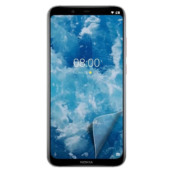 

Стекло защитное гибридное Krutoff для Nokia 8.1