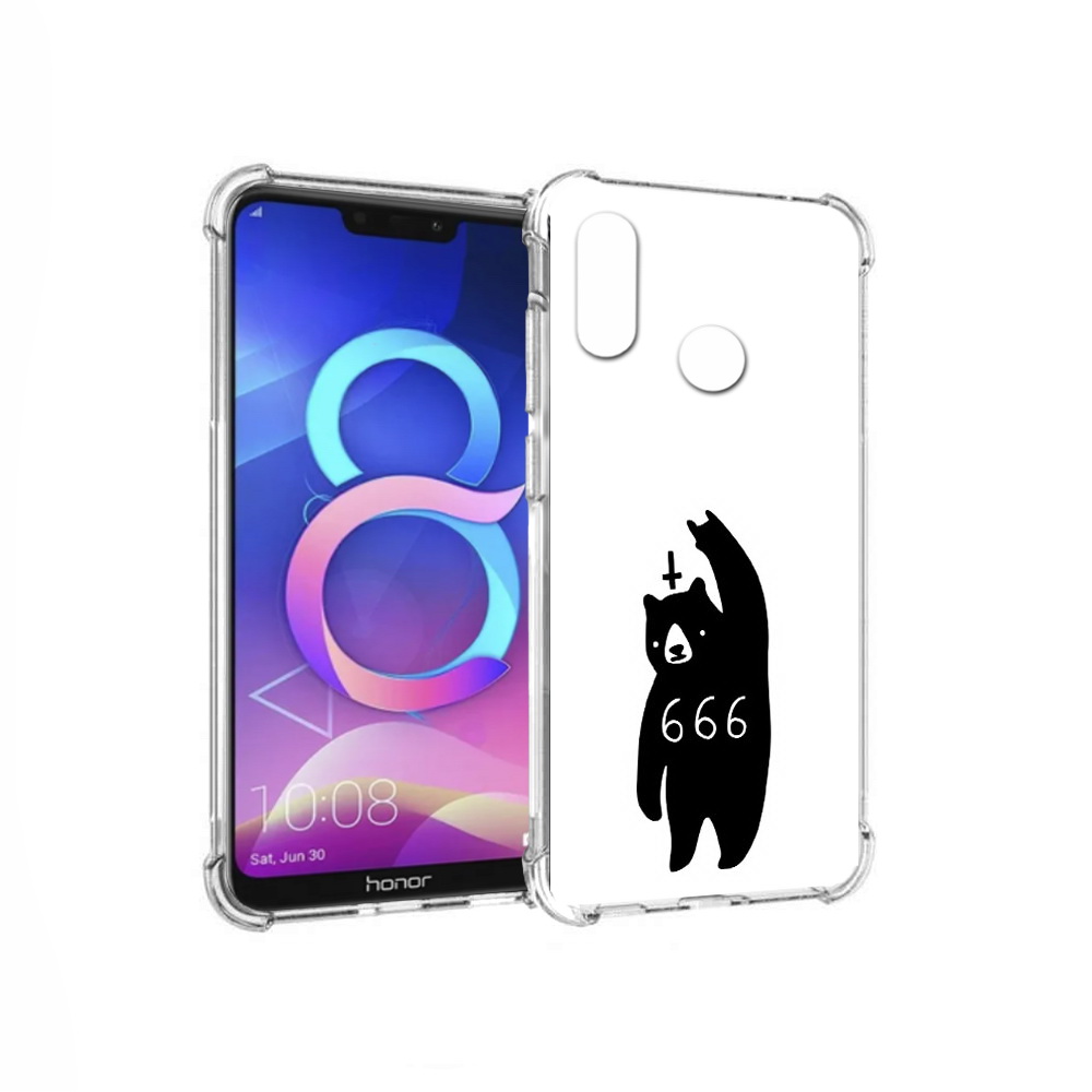 

Чехол MyPads Tocco для Honor 8C медведь 666 (PT121522.29.462), Прозрачный, Tocco