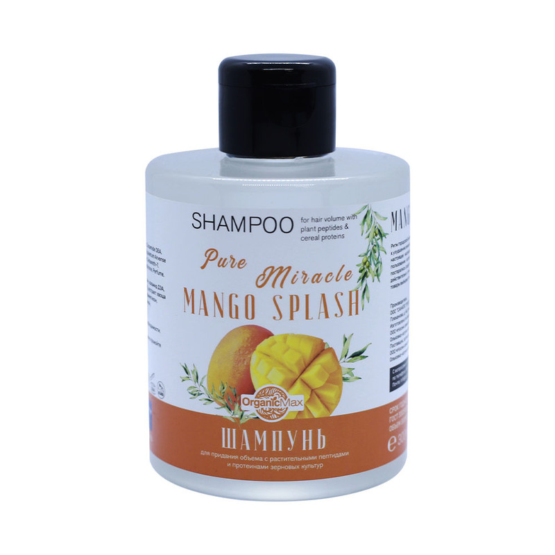Шампунь OrganicMax с маслом манго