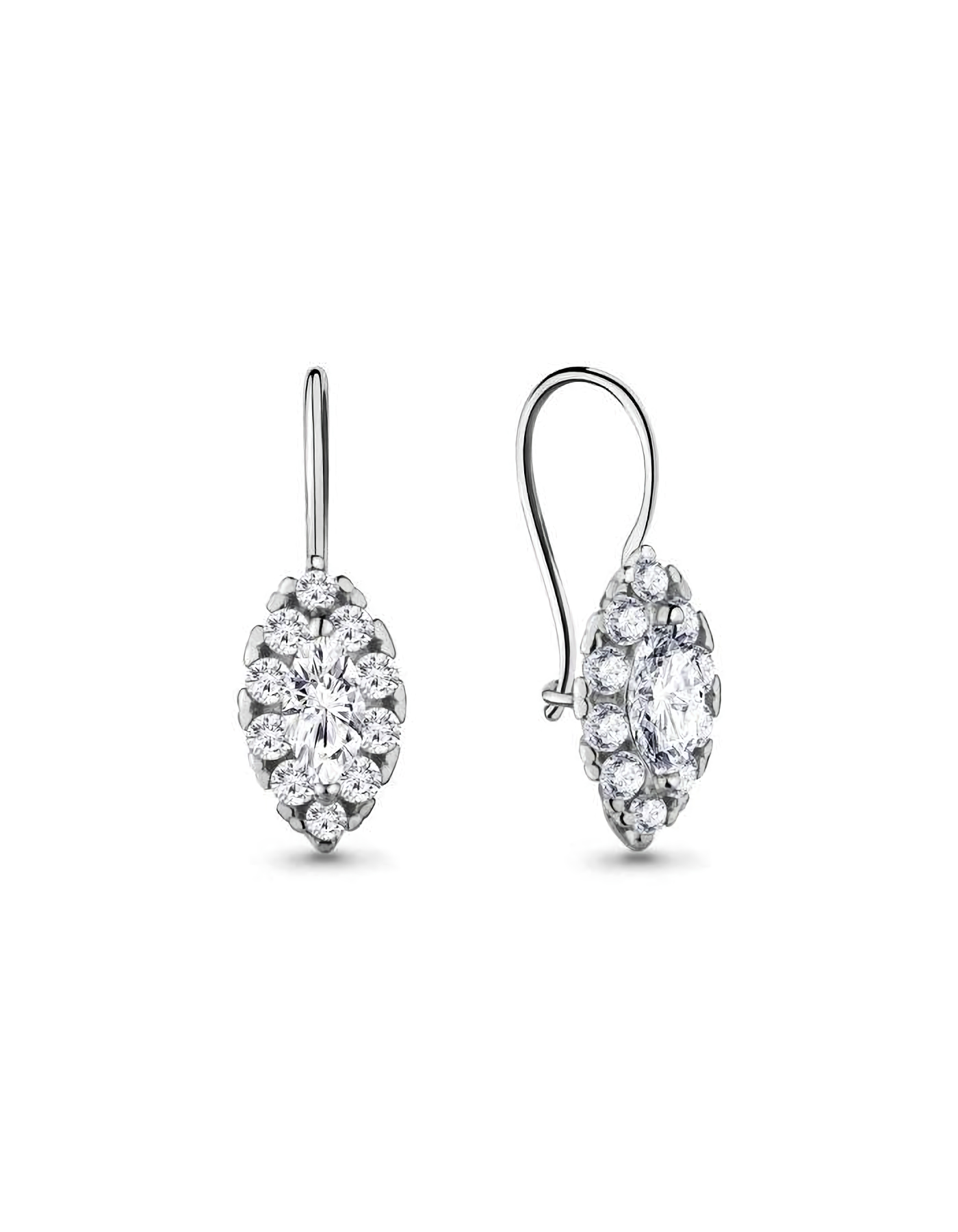 

Серьги из серебра TEO MAORI 840969А.5, фианит, 840969А.5