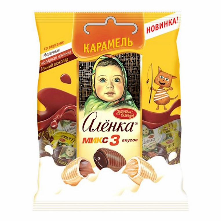 

Карамель Красный октябрь Аленка ассорти вкусов