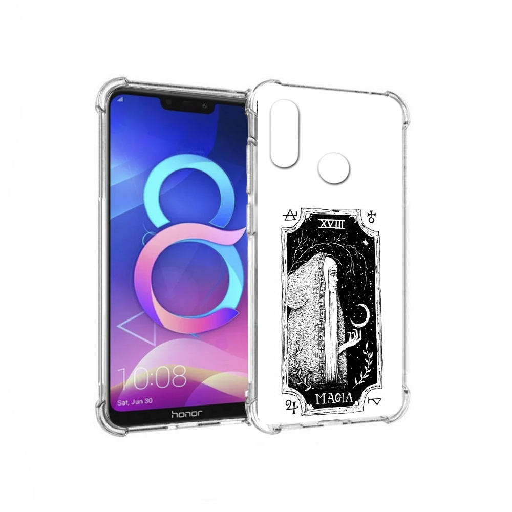 

Чехол MyPads Tocco для Honor 8C лунная магия (PT121522.29.447), Прозрачный, Tocco