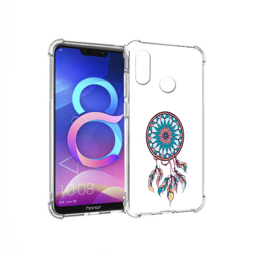 

Чехол MyPads Tocco для Honor 8C ловец снов синий (PT121522.29.443), Прозрачный, Tocco