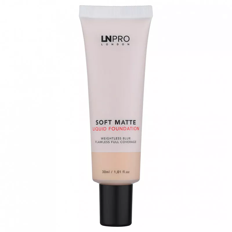 Тональная основа для лица LN Professional Soft Matte Foundation т.102 тональная основа флюид beyond matte liquid foundation 11301 m1 очень светлый нейтральный 27 мл