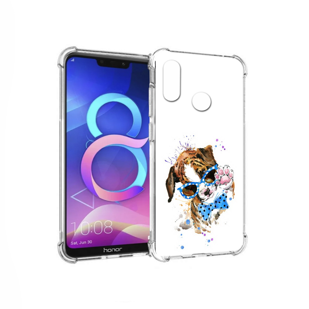 

Чехол MyPads Tocco для Honor 8C лапочка (PT121522.29.434), Прозрачный, Tocco