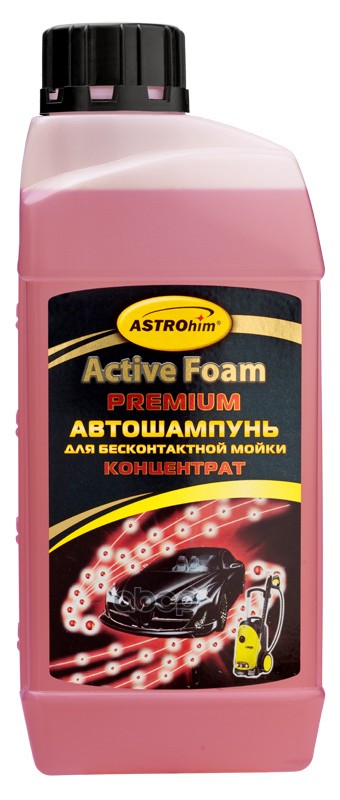 фото Автошампунь для б/мойки астрохим premium 1 л astrohim арт. ас335
