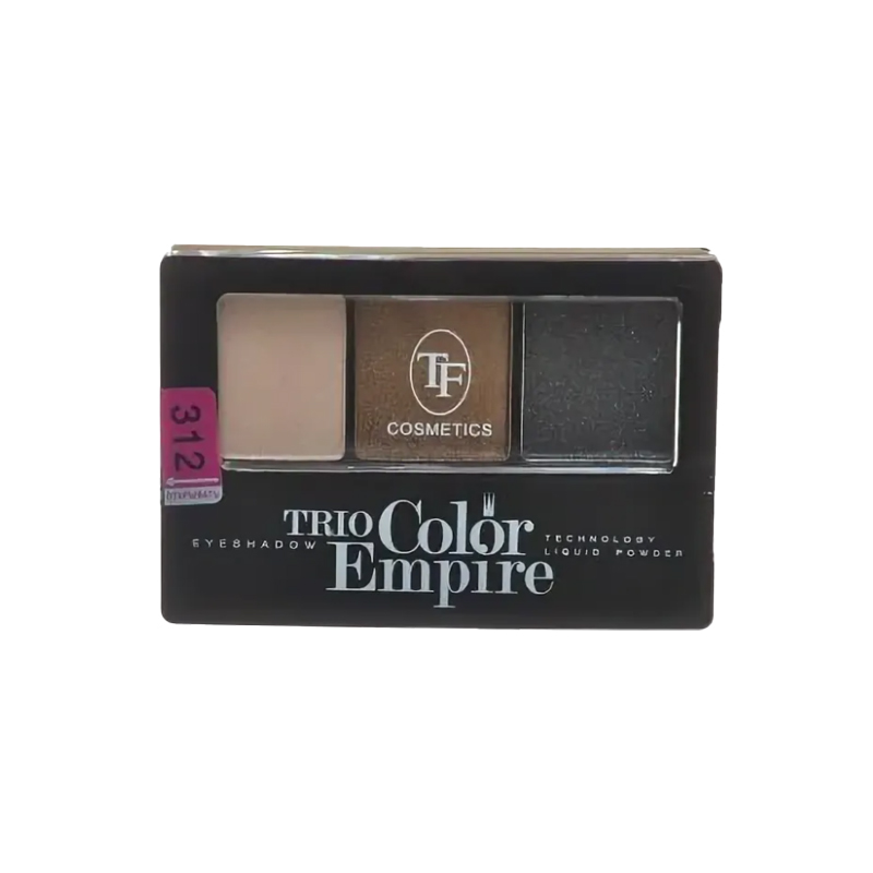 Тени для век TF Cosmetics Trio Color Empire т.312 кремово гелевый безаммиачный краситель фильтр с эффектом металлик lisaplex filter color 120010001 17 золотой металлик 100 мл