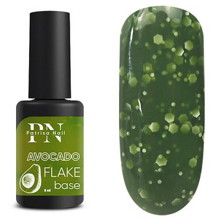 

База Patrisa Nail Flake Avocado 8 мл