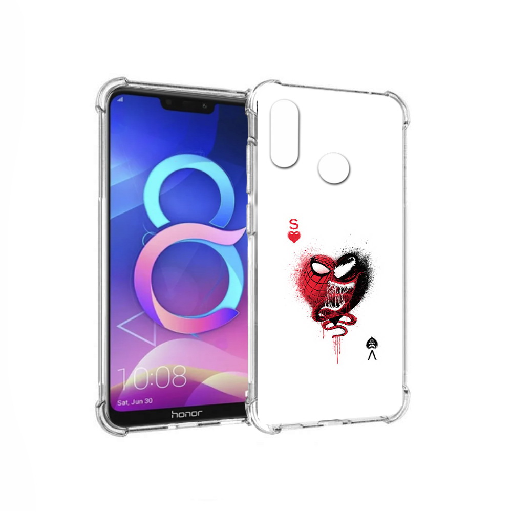 

Чехол MyPads Tocco для Honor 8C Веном (PT121522.29.41), Прозрачный, Tocco