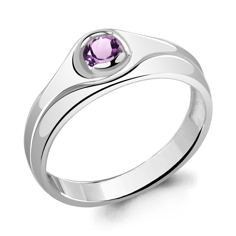 

Кольцо из серебра с аметистом р., Aquamarine 6952304, 6952304_925_р