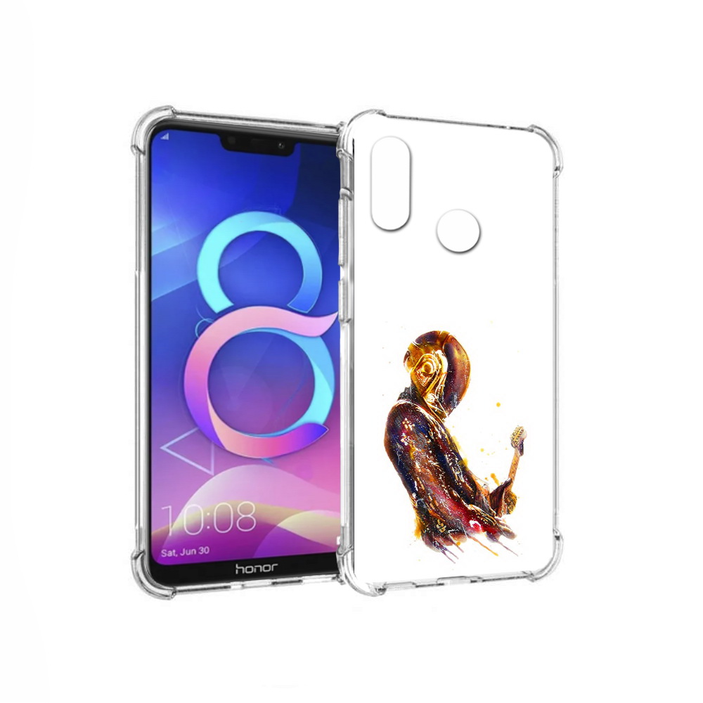 

Чехол MyPads Tocco для Honor 8C космо-музыкант (PT121522.29.393), Прозрачный, Tocco