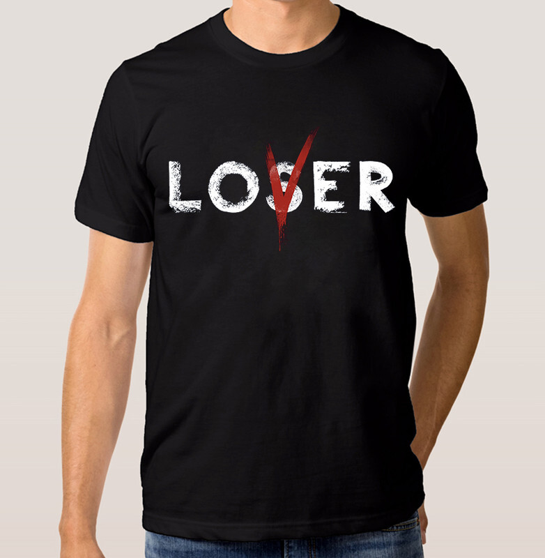 фото Футболка мужская dream shirts loser lover - оно 556185222 черная s