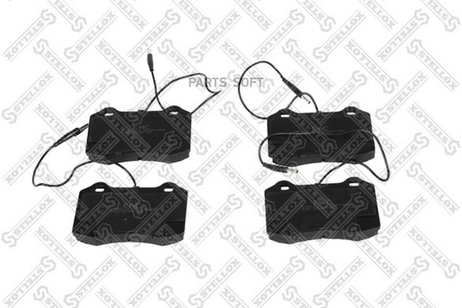 

Тормозные колодки Stellox 445014BSX