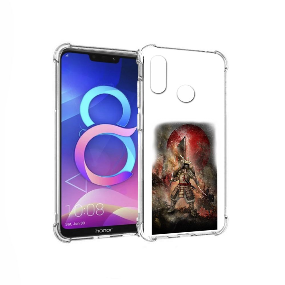 

Чехол MyPads Tocco для Honor 8C китайскийвоин (PT121522.29.388), Прозрачный, Tocco