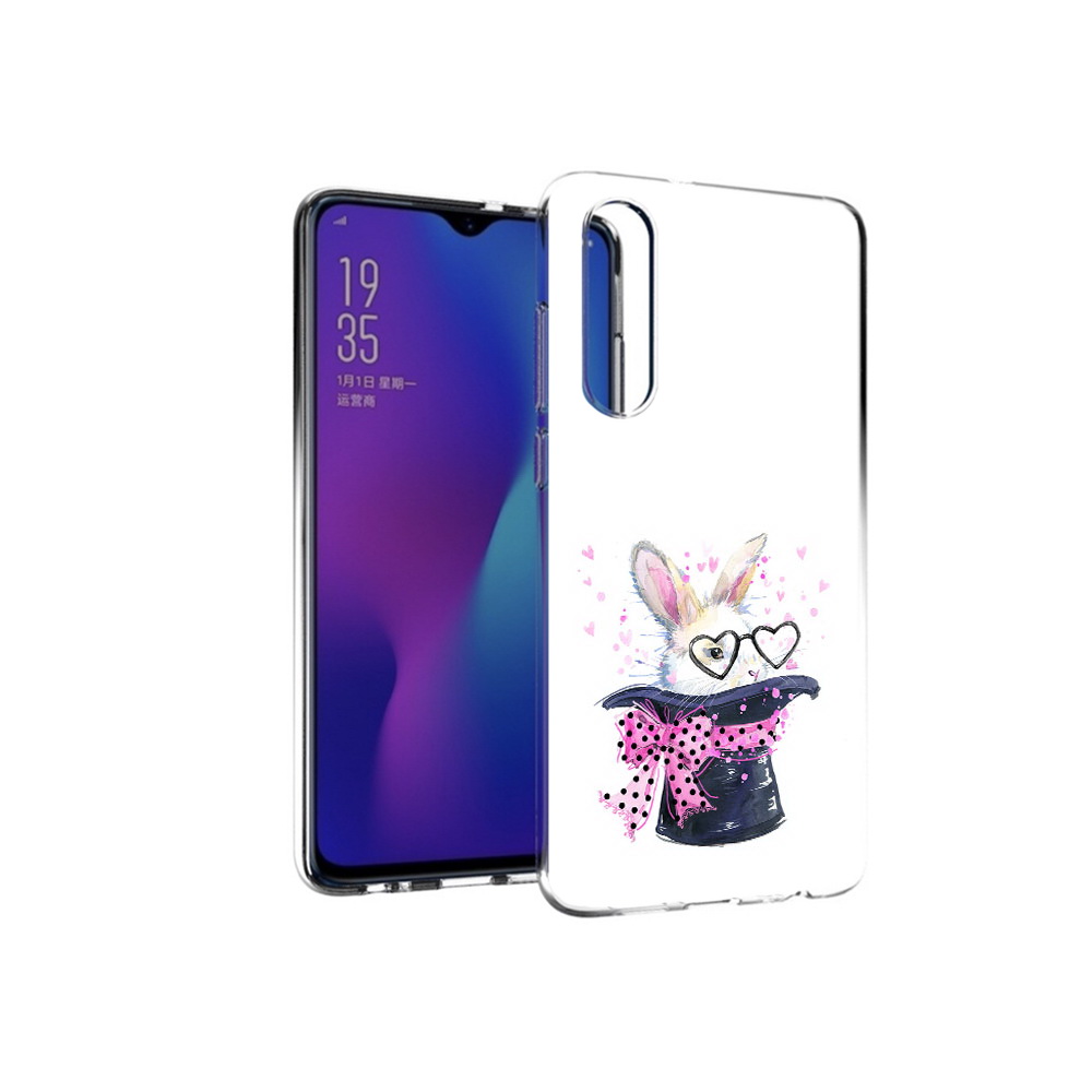 Чехол MyPads Tocco для Huawei P30 кролик в шляпе