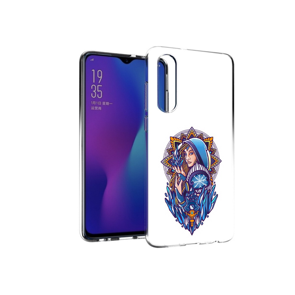 

Чехол MyPads Tocco для Huawei P30 кристал мейден дота 2, Прозрачный, Tocco