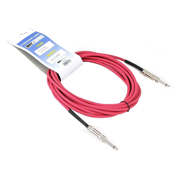 Invotone ACI1001R - инструментальный кабель63 mono Jack-63 mono Jack 1 м красный 799₽