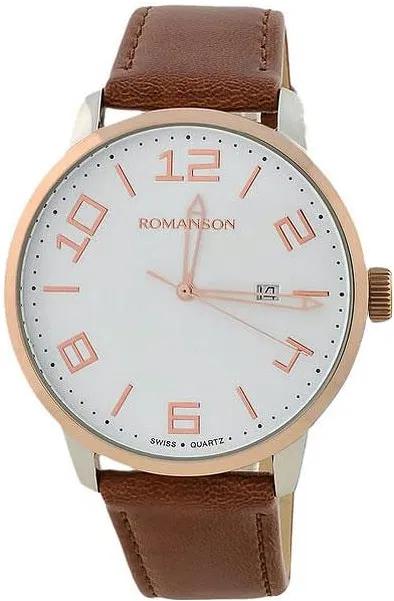 фото Наручные часы мужские romanson tl8250bmj(wh)