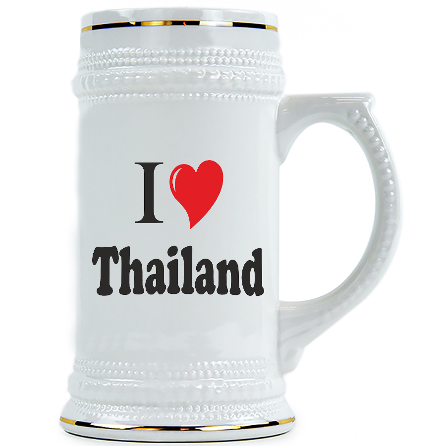 фото Пивная кружка drabs i love thailand