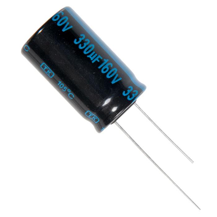 

Конденсатор электролитический 330x160 (18x31,5) TK Jamicon 105C