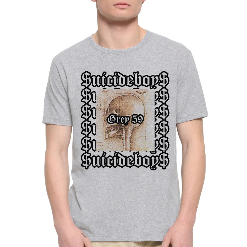 фото Футболка мужская dream shirts suicideboys - grey 59 556166222 серая s