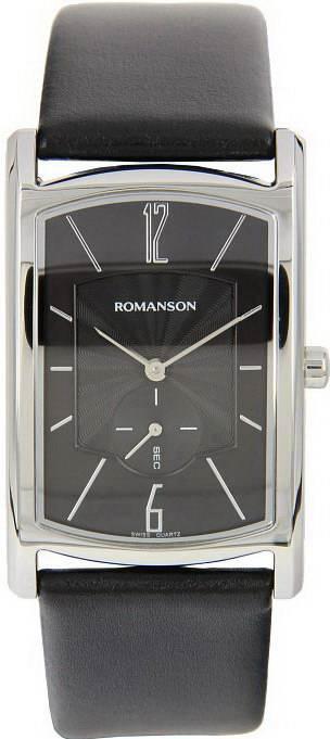 фото Наручные часы мужские romanson dl4108cmw(bk)