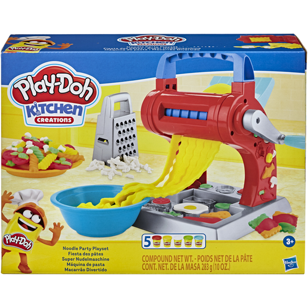 Игровой набор с пластилином Hasbro Play-Doh Машинка для лапши E7776