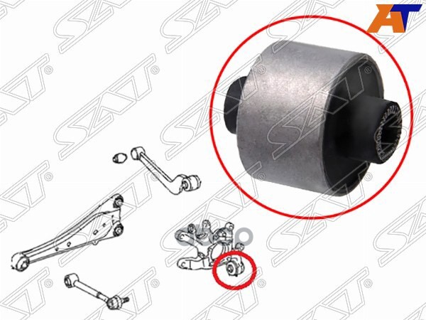 

Сайлентблок Задней Цапфы Toyota Rav4 Aca3#/Gsa3# 2005-2013 Sat арт. ST-42305-42020-U