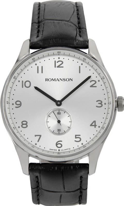 фото Наручные часы мужские romanson tl0329mw(wh)