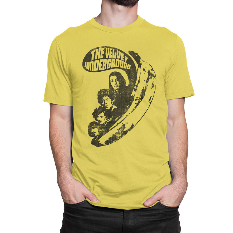 фото Футболка мужская dream shirts the velvet underground 556164222 желтая 3xl