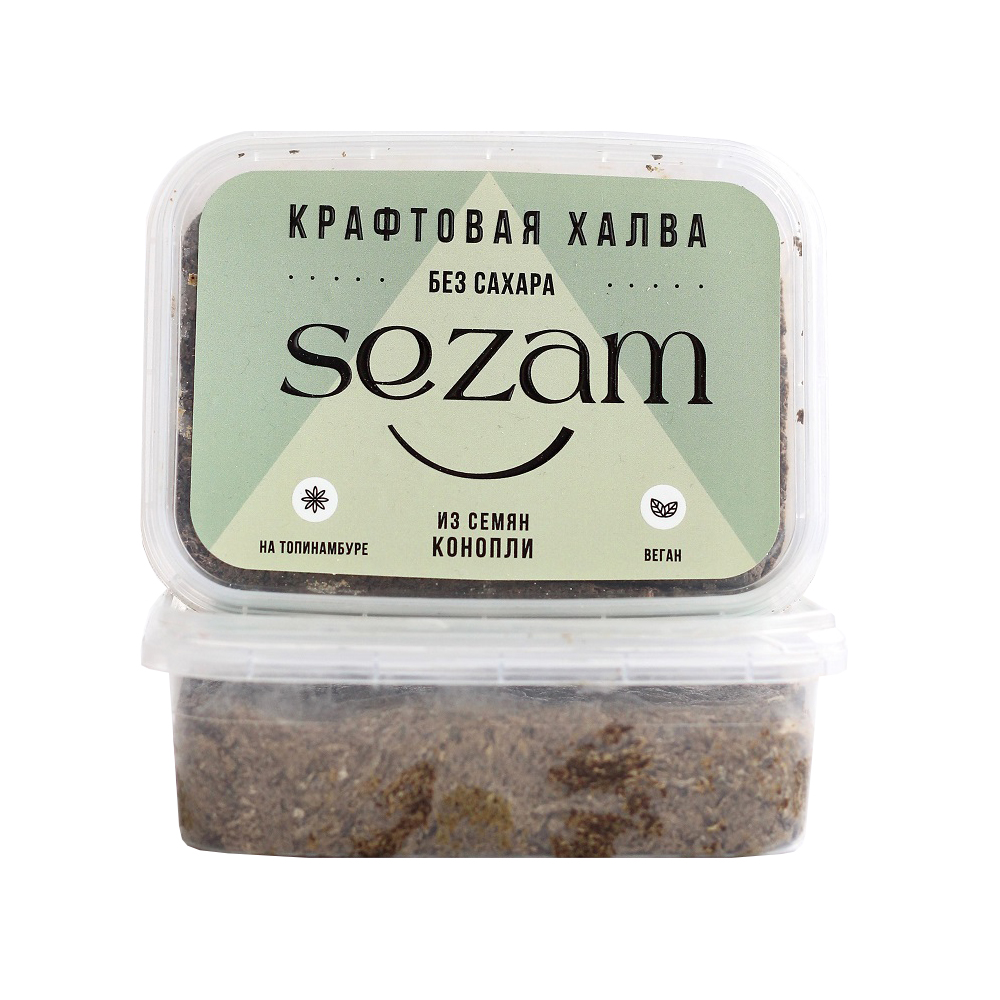 

Халва конопляная Sezam без сахара 250 г