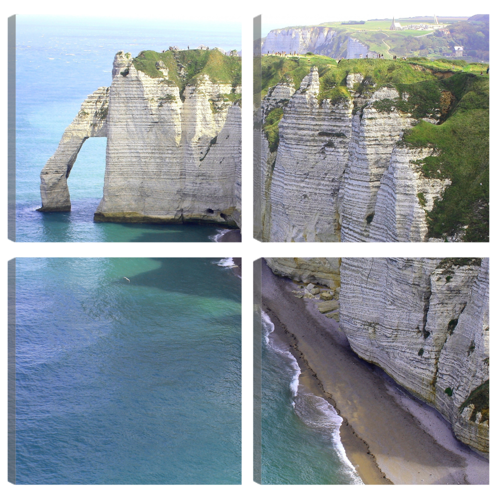 

Большая модульная картина Этрета. Побережье. В спальню, гостиную, зал. PR-941 (124x124см)