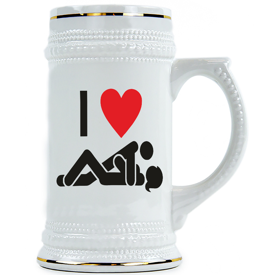 фото Пивная кружка drabs i love sex